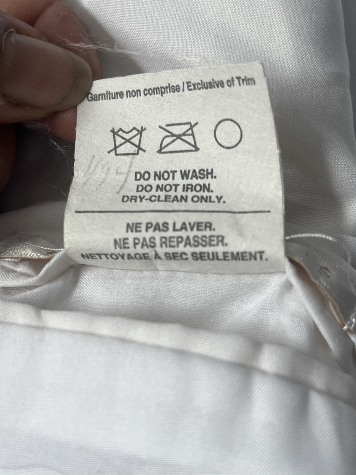 Vintage Perry Ellis 2 Pieces white kids Suit size 11/25 1/2 wedding, party