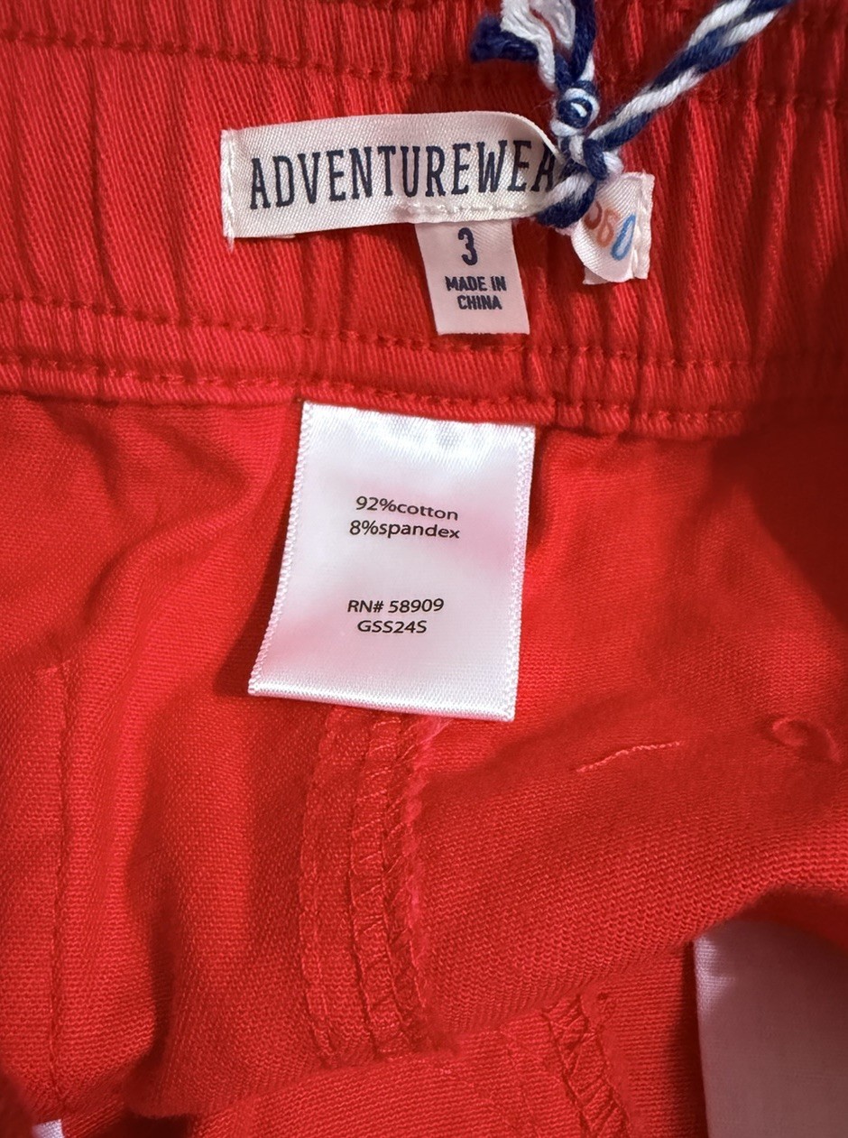 Adventure Wear 360 Boy Toddler Size 3T T-shirt And Short Set White Red Blue