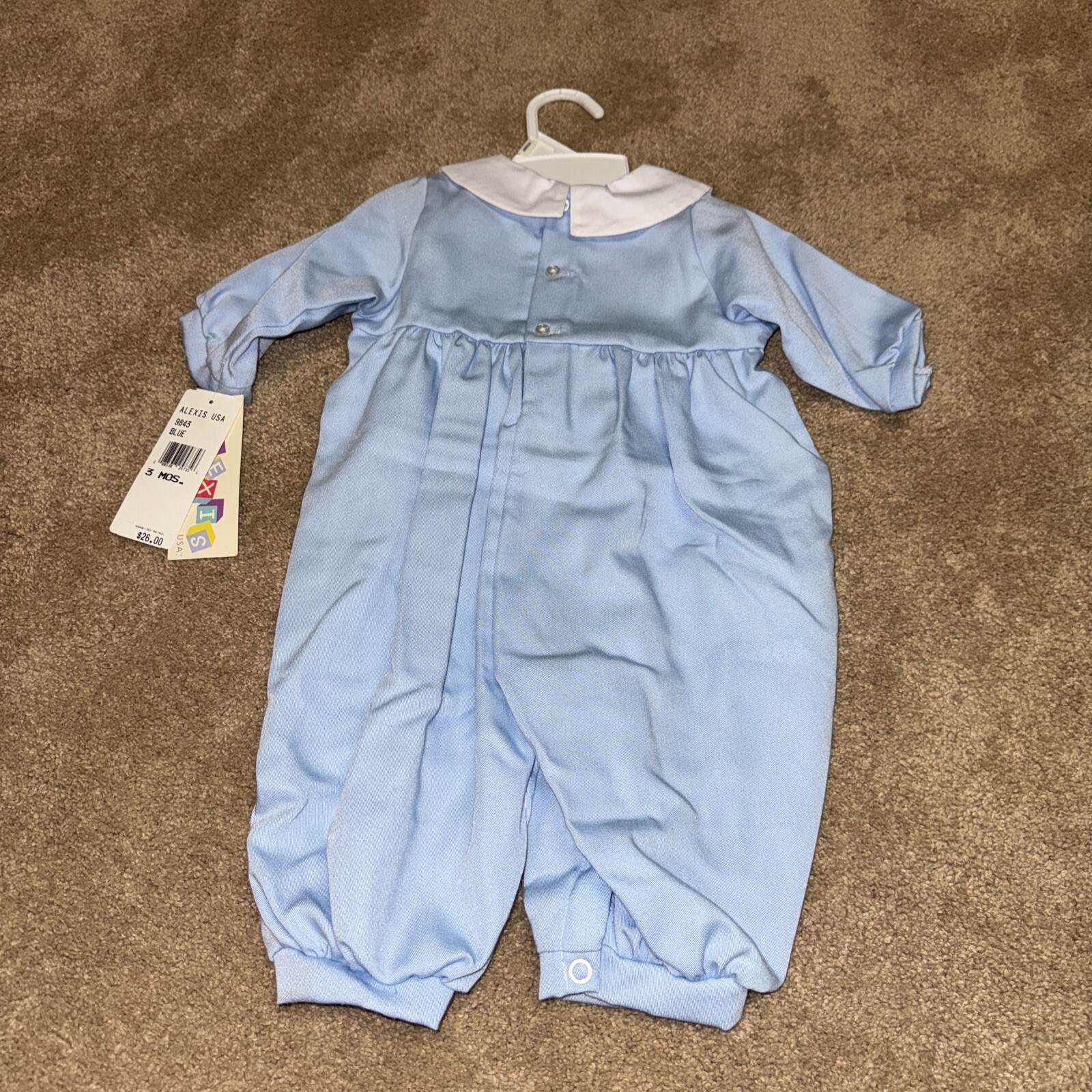 Baby Boy Clothes New Alexis 3 Month Blue Toy Dressy Spring Easter Outfit