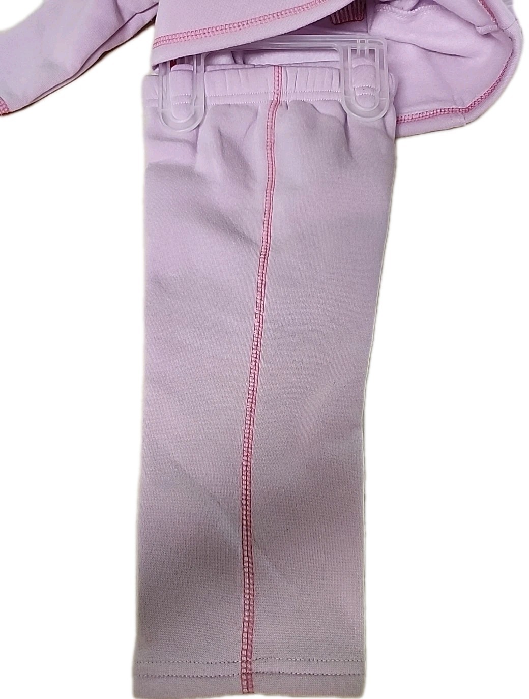 NWT Little Lindsey Cutie Pie Baby Girl Lilac 2 PC Cupcake Fleece Outfit Size 12M
