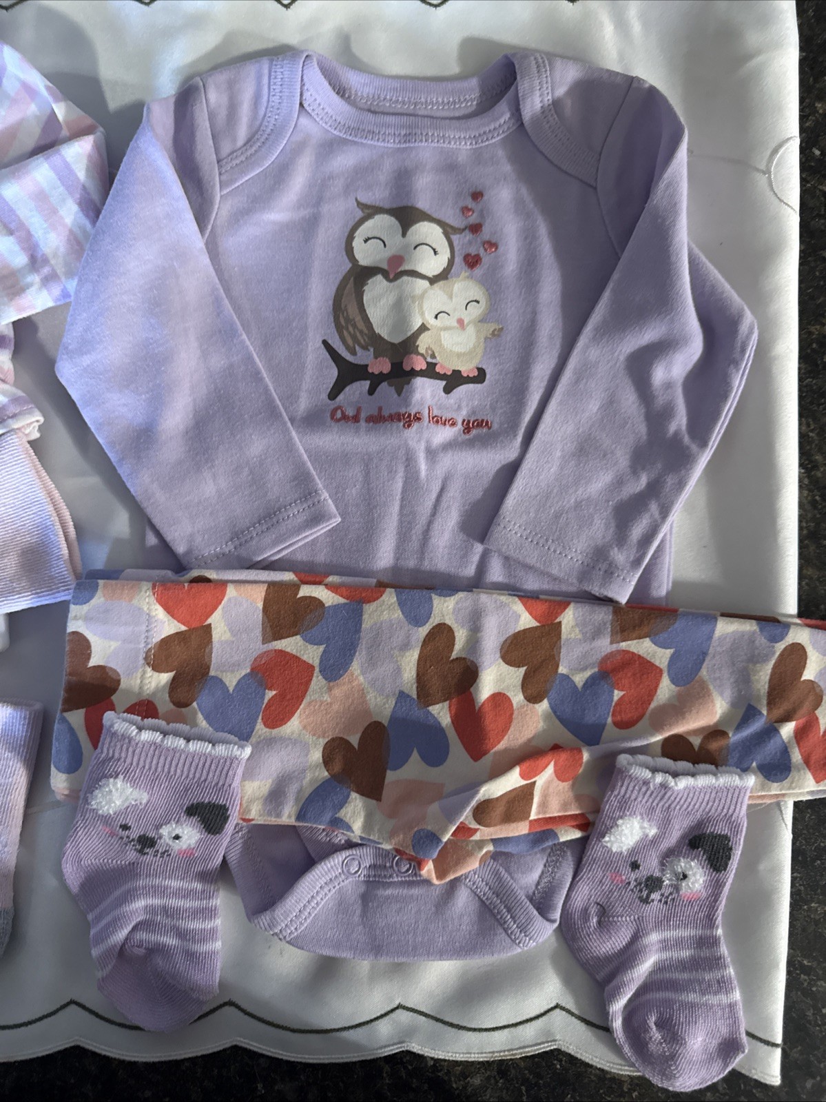 3 To 6 Mos Girls Fullbody Suits🥰333