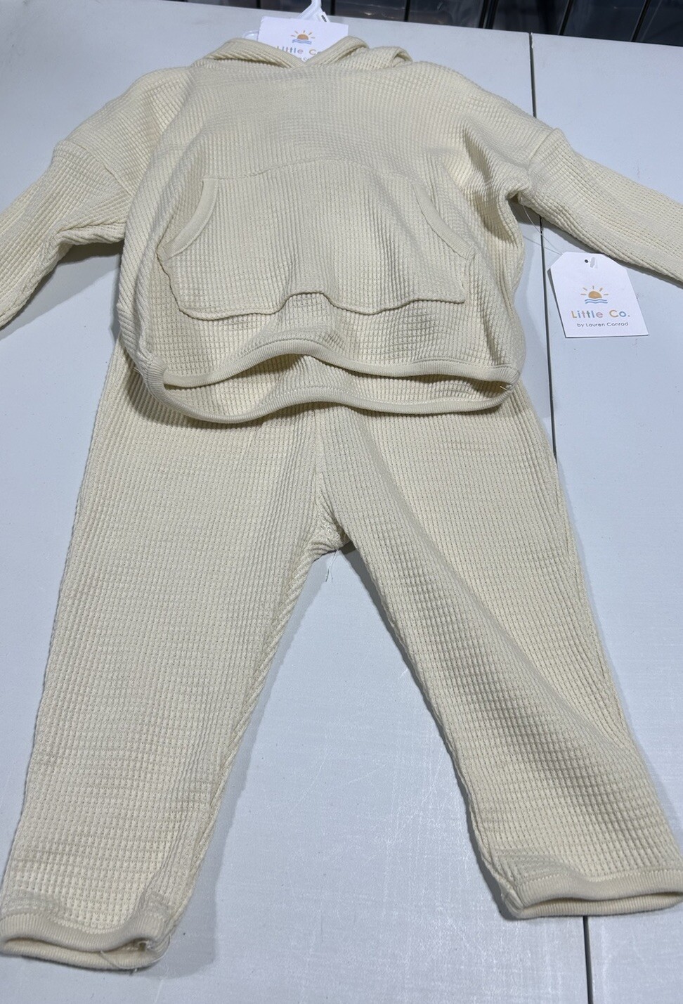 little co lauren conrad Boys 2 Piece Thermal Outfit Size 6 Months New