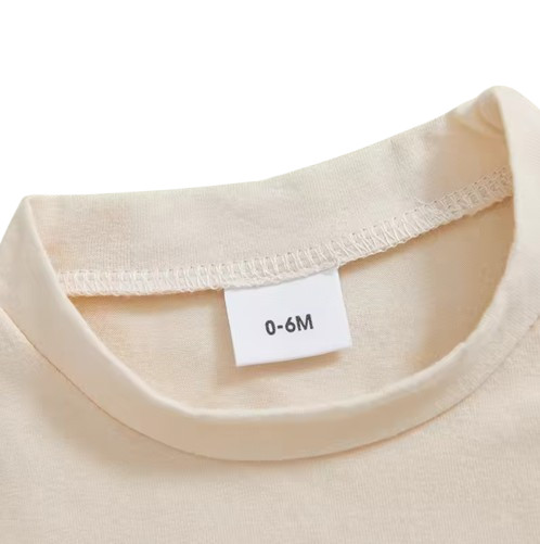 Baby Boy Summer Clothes Embroidered Letter Short Sleeve Tee & Elastic Shorts Set
