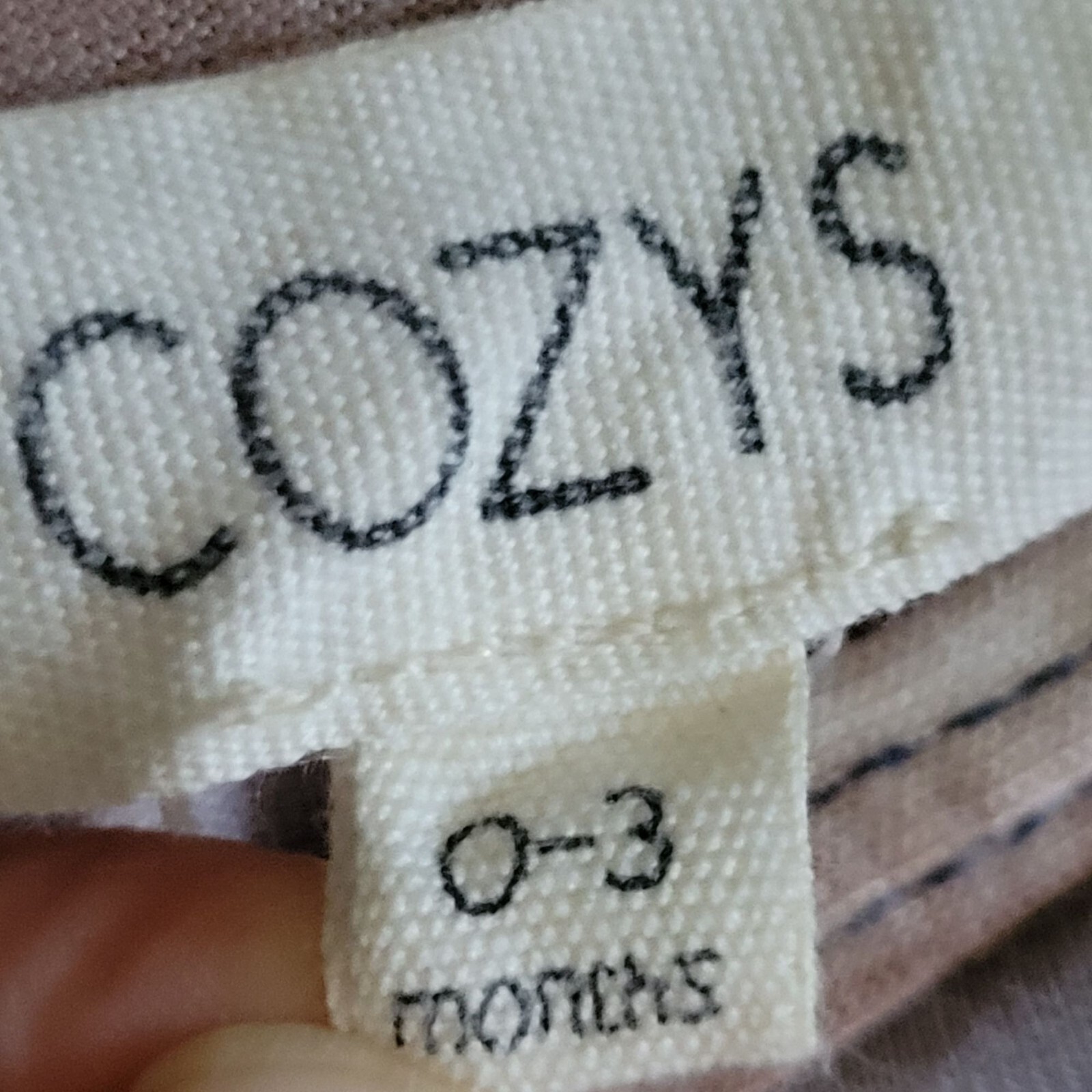 Cozy Blankets Black and Brown Tie Dye Knotted Baby Gown (0-3 months)