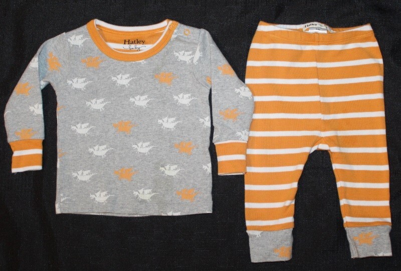 Baby boys HATLEY BABY 2 pc dragon outfit Size 6/9 months