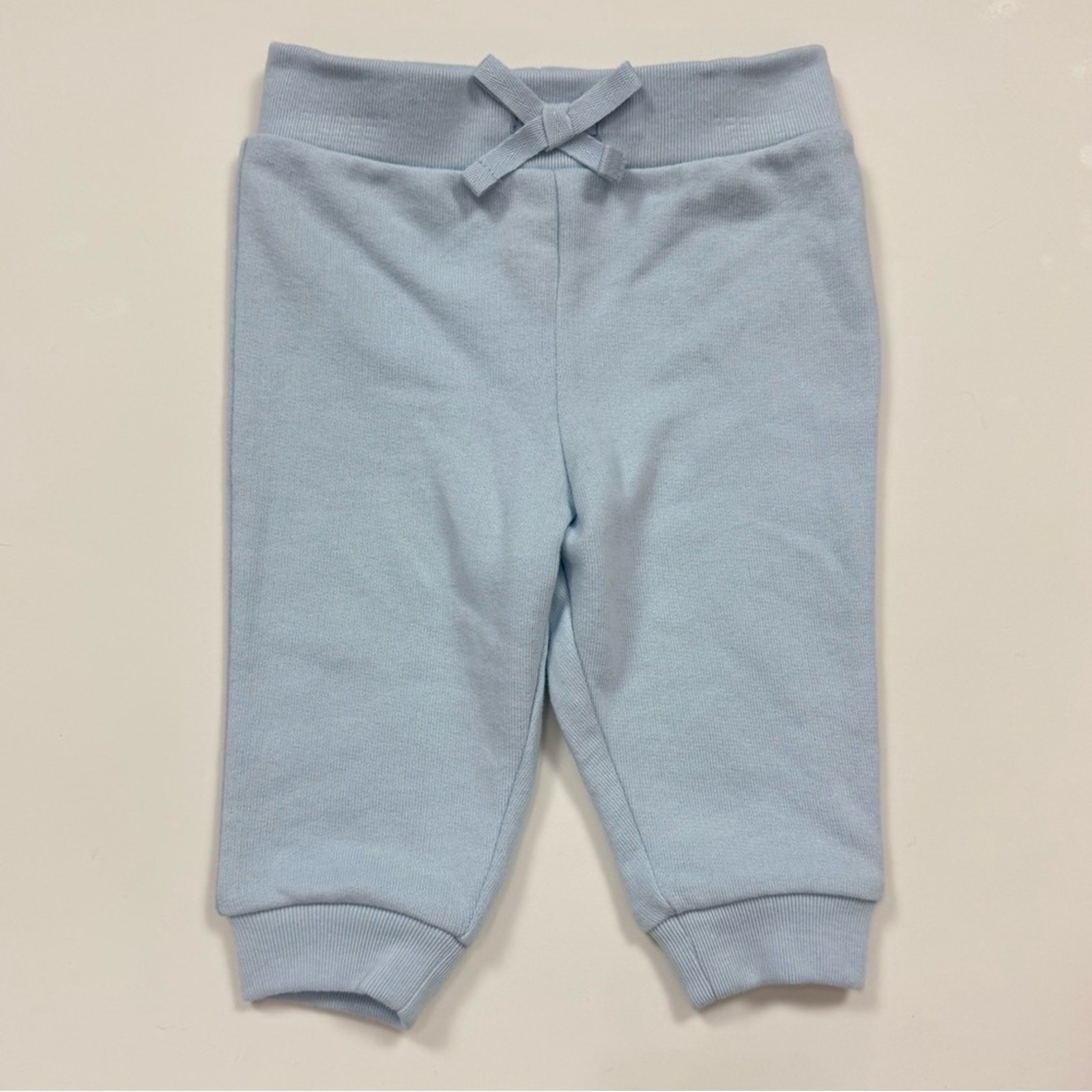 Ralph Lauren French Terry Hoodie & Pant Set Light Blue Size 6 Months