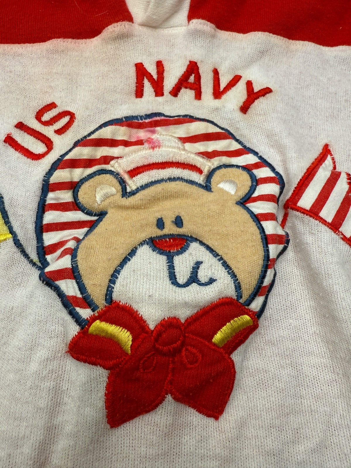 Vintage Kids 24 Month Sailor Outfit Little by Little Multicolor Short and Shorts