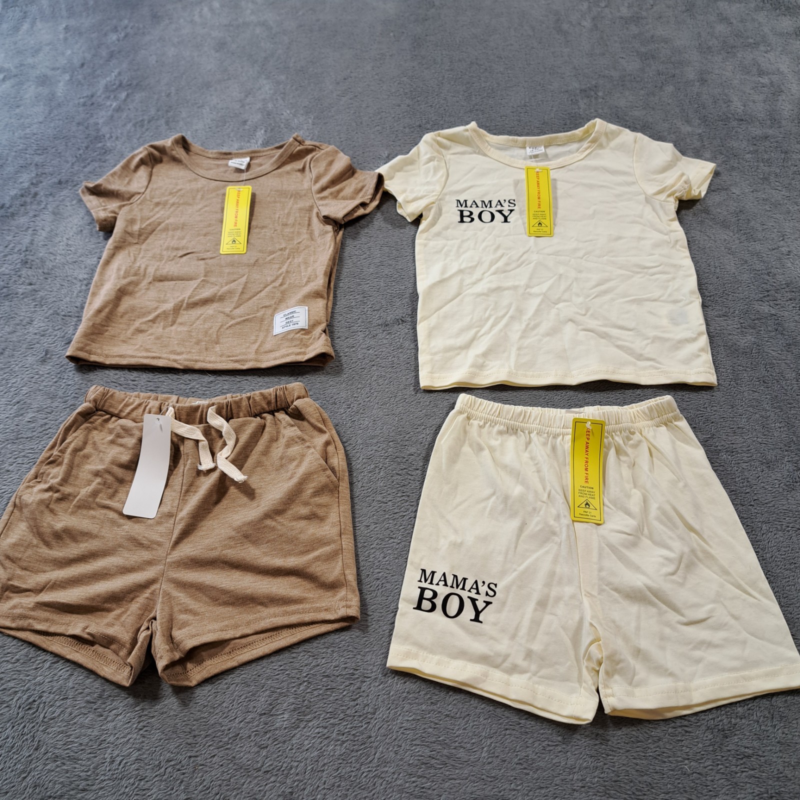 Bundle of 4 Shein Toddlers Baby Clothing Size 18-24 Months Casual Outdoor
