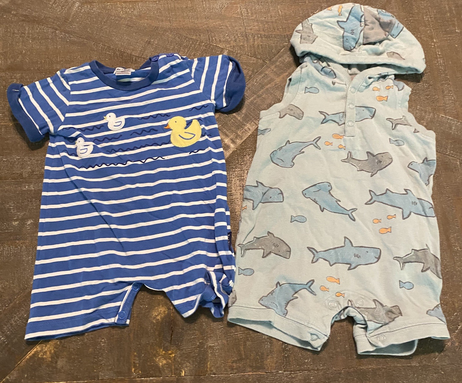 Baby Boy 14 piece lot of size 3-6/6-9 months Bundle bodysuit shirts Pants short