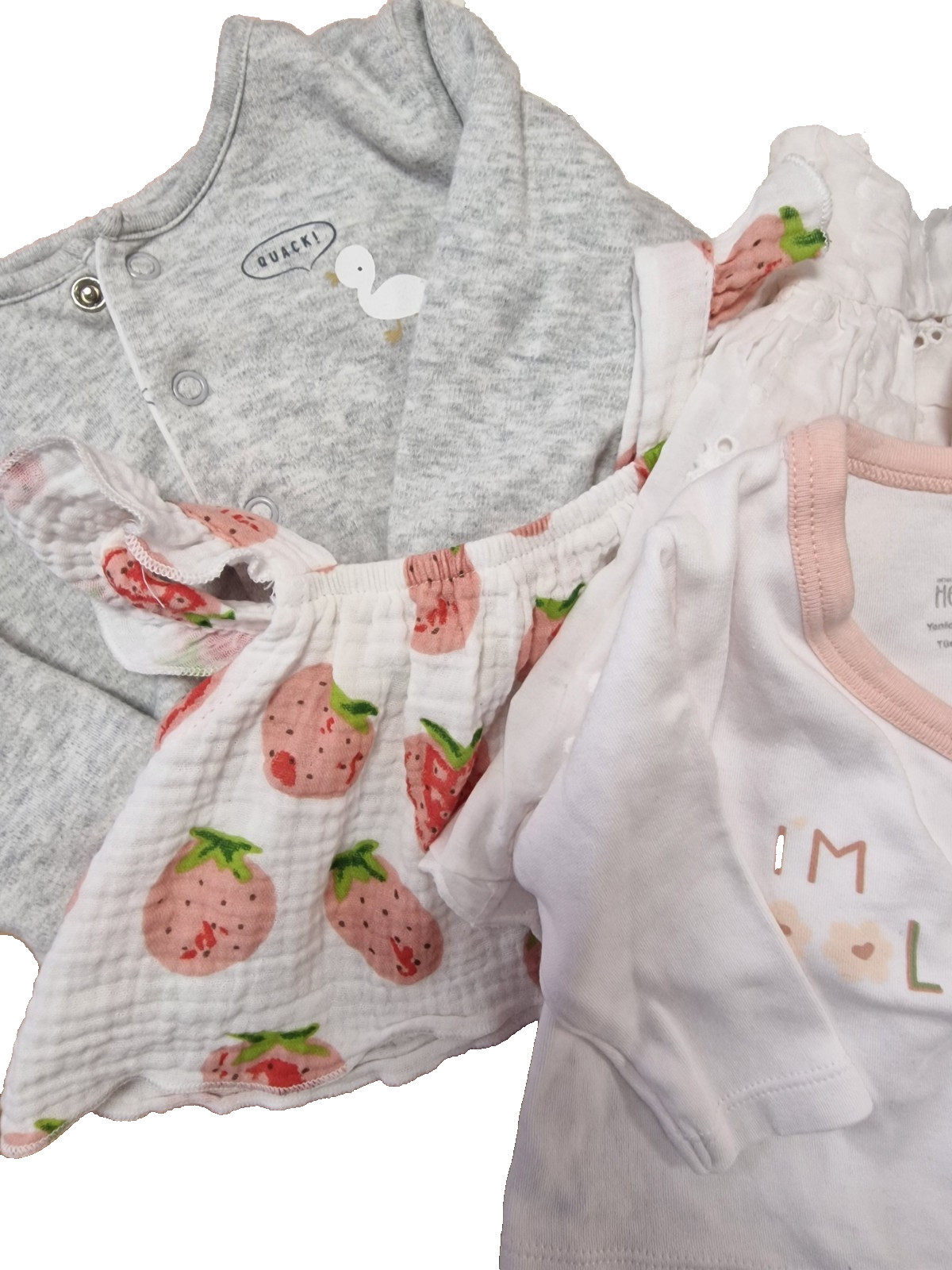 Joblot Baby Girl Bundle Newborn/0-3 Months Spring Clothing Mixed Brands VGC