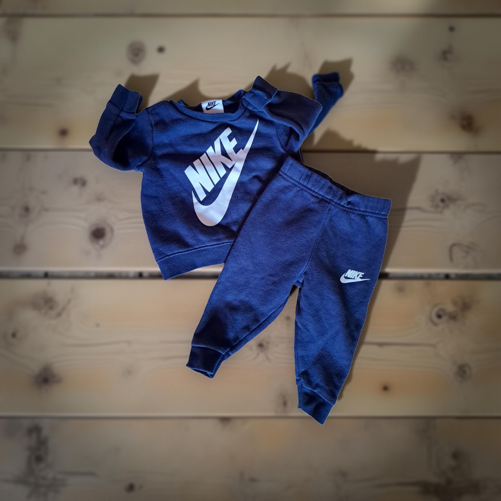Boys Size 12 Months Nike Long Sleeve Shirt Pants Sweat Suit Outfit