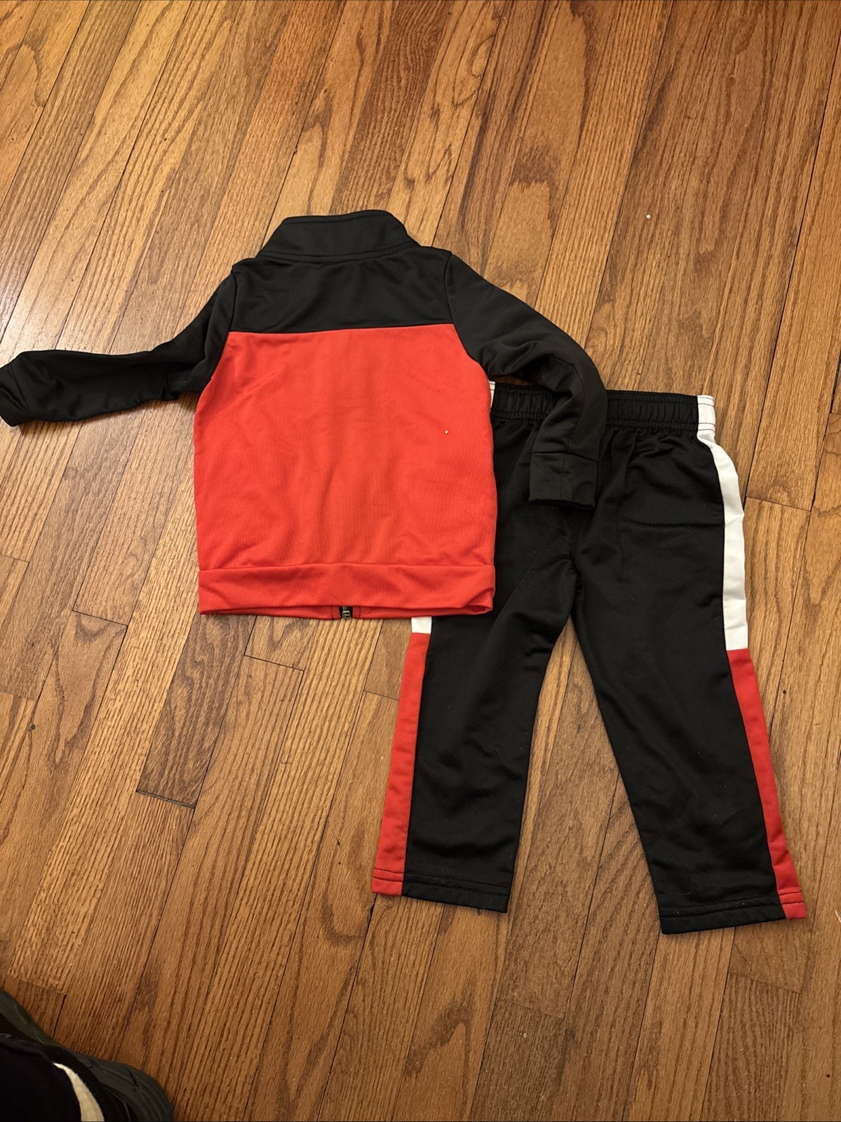 Puma Track Suit – Size 24 Months – 2 pieces- jacket and pants- black/red/white