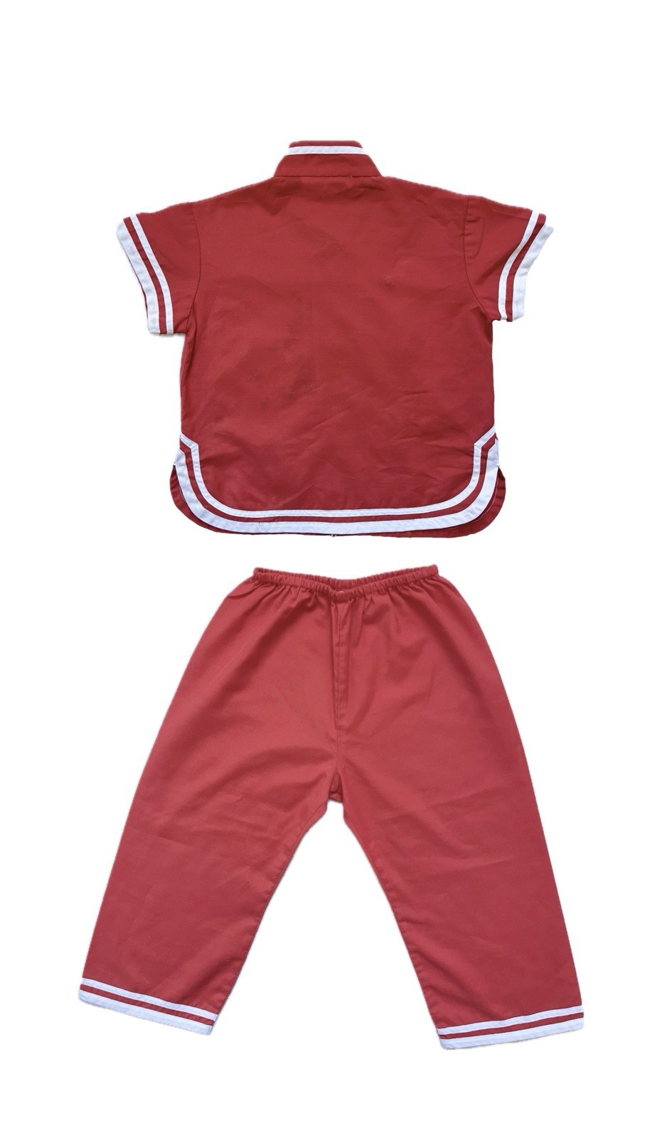 Children’s Chinese Red Tang Suit – sz 12 Mo