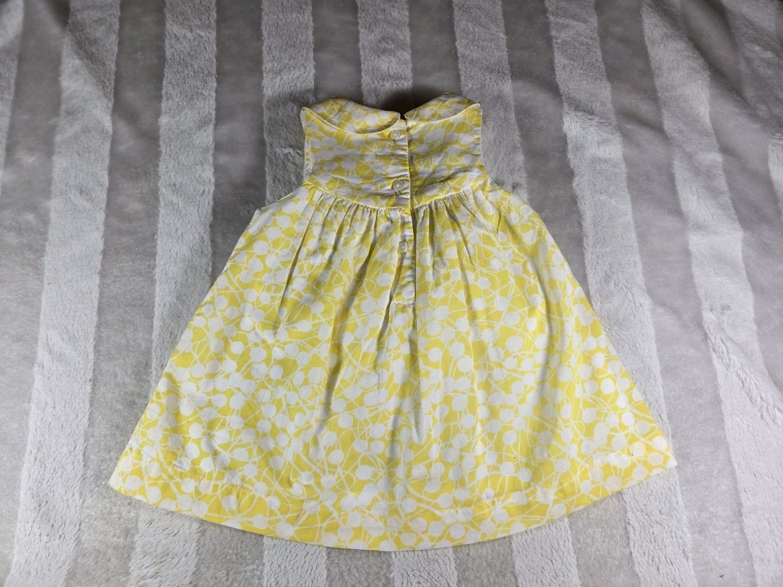 First Impressions Baby Girls Floral Yellow EASTER Dress Set 3-6 Months NWT