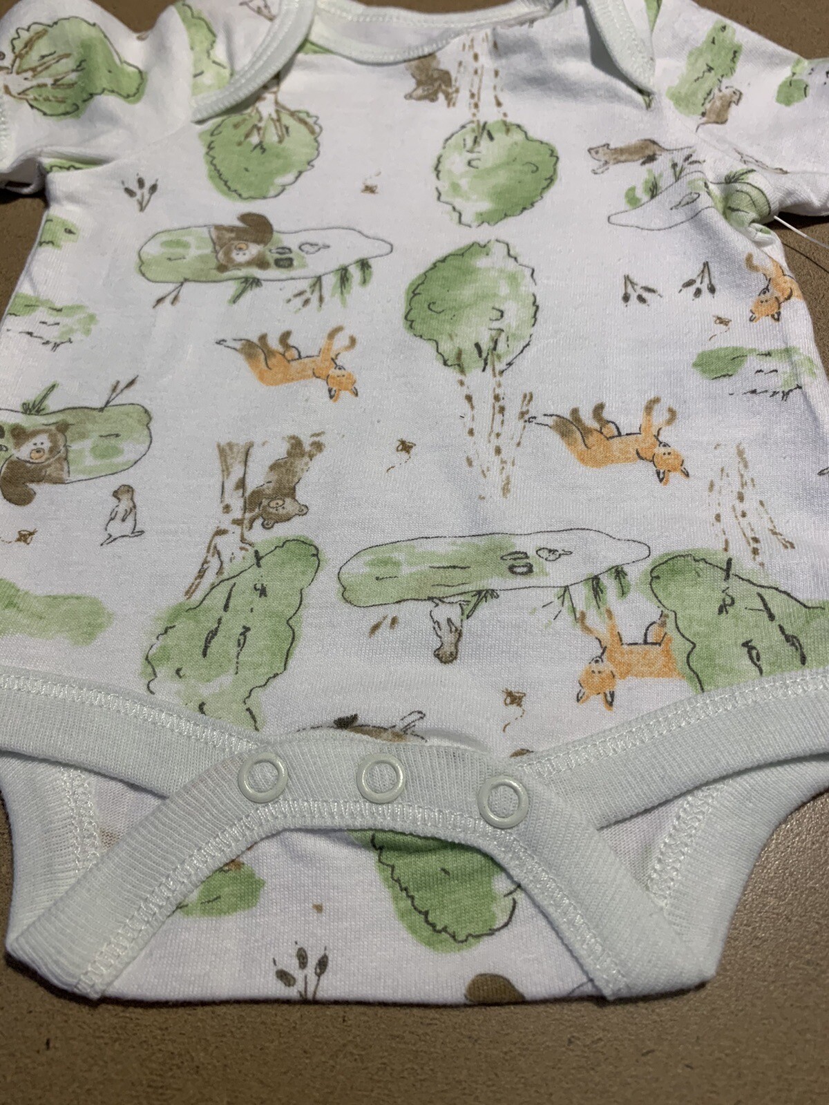 Lot of 2 Burt’s Bees Baby Bodysuit & Pants Set Preemie Organic Cotton Animal Sea