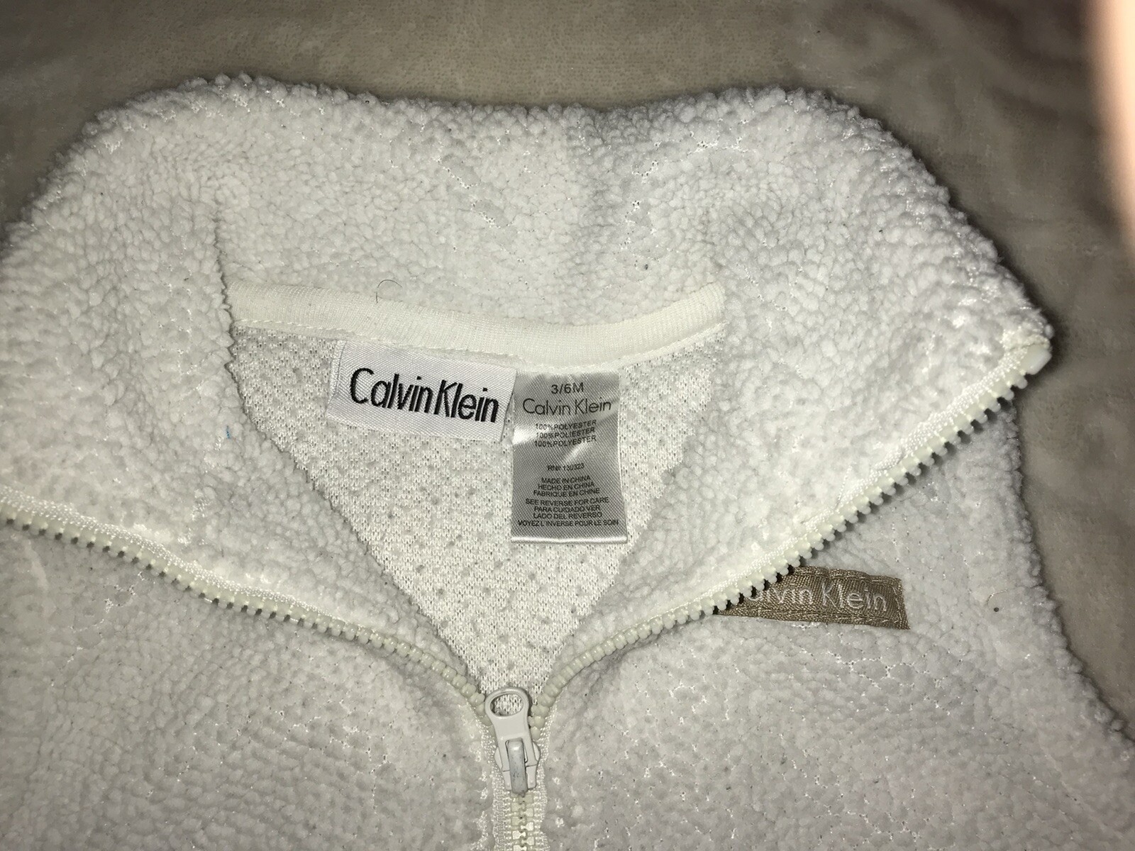 “Lot 12 month Girl” Clothes – Pajamas, Swim suit, Vest (Calvin Klein), Shirts Et