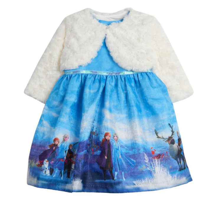Disney/Pippa & Julie Frozen Dress, Size 2, Excellent Condition
