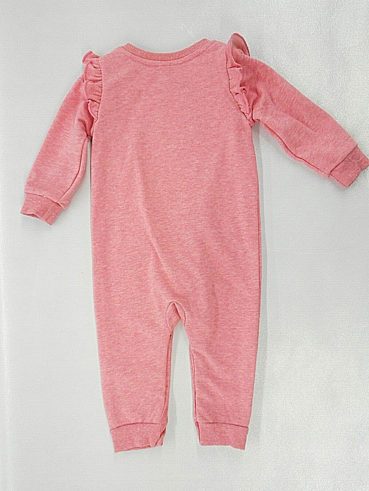 Infant Girls Ellen Degeneres Long Sleeve Pink Coverall Sizes 12Mth. – 24Mth.