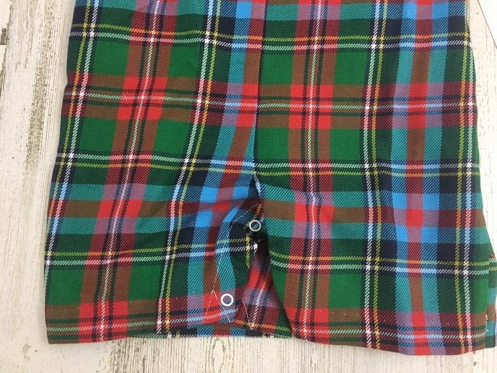 Carriage Boutique Sz 9 M Christmas Holiday Plaid Jon Jon Set NWT
