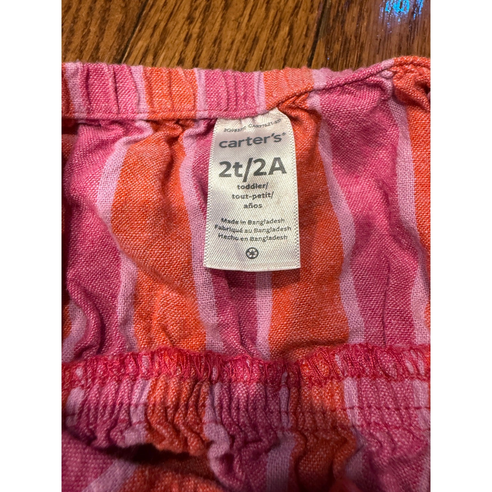Toddler Girls 2T Summer Lot Carter’s OshKosh Spotted Zebra Dress Tunic Leggings