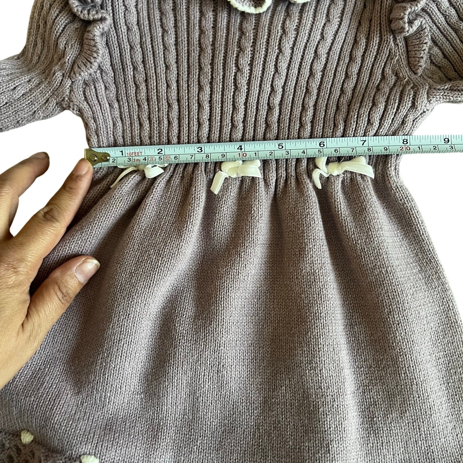 Cynthia Rowley Knit Dress & Nicole Miller Velvet Romper Bundle 18M Purple Pink