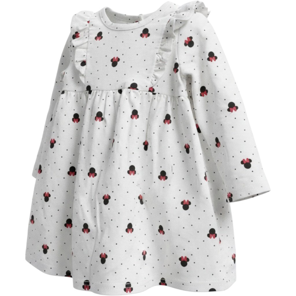 Disney Baby 2 Piece Dress And Tights Playwear Minnie Mouse Size 18 Months New