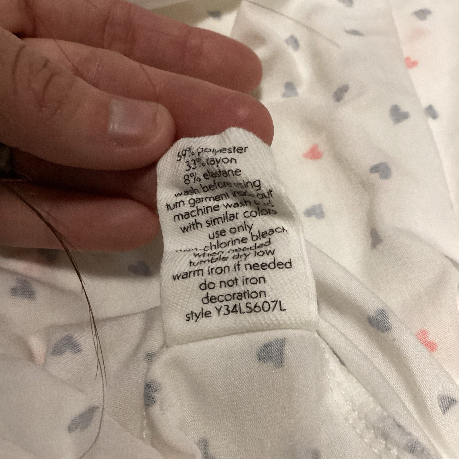 Beautiful Heart Knotted Starting Out Baby 0-6 Months Knotted Gown With Hat