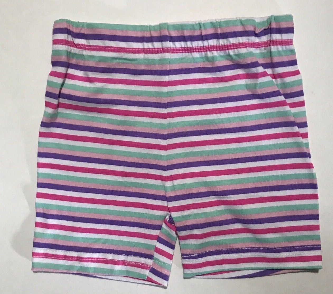DDG Darlings Girls 2 Piece Set -Butterfly Shirt & Striped Shorts -Size 24mos NEW