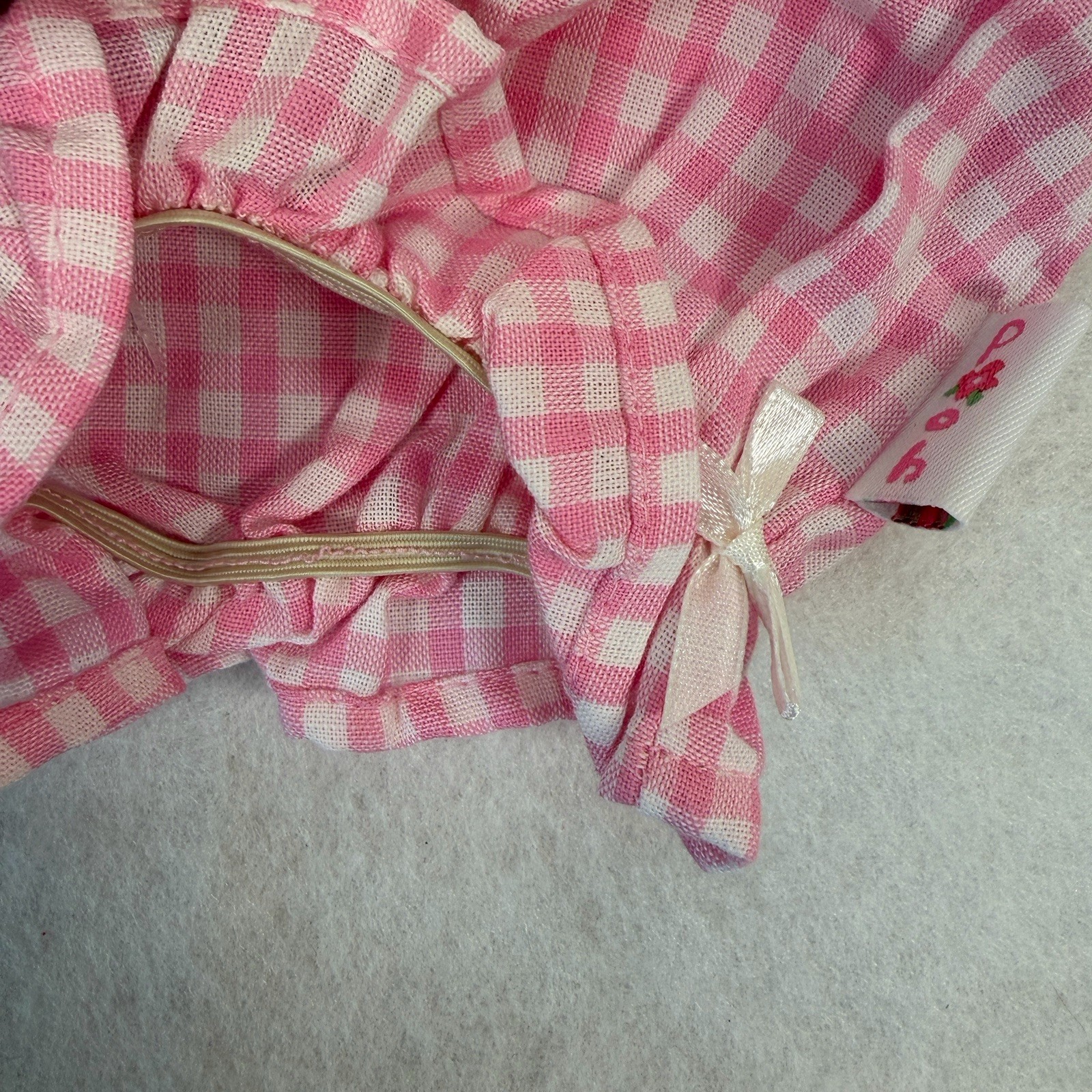 VTG NWT Winnie The Pooh Collection Top Peter Pan Collar Apron Dress Bloomers Set