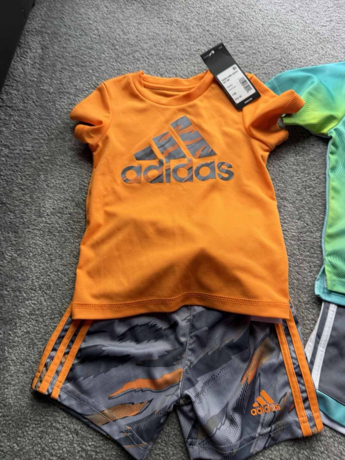 Adidas Toddler 12 Month Short Outfit New With Tags
