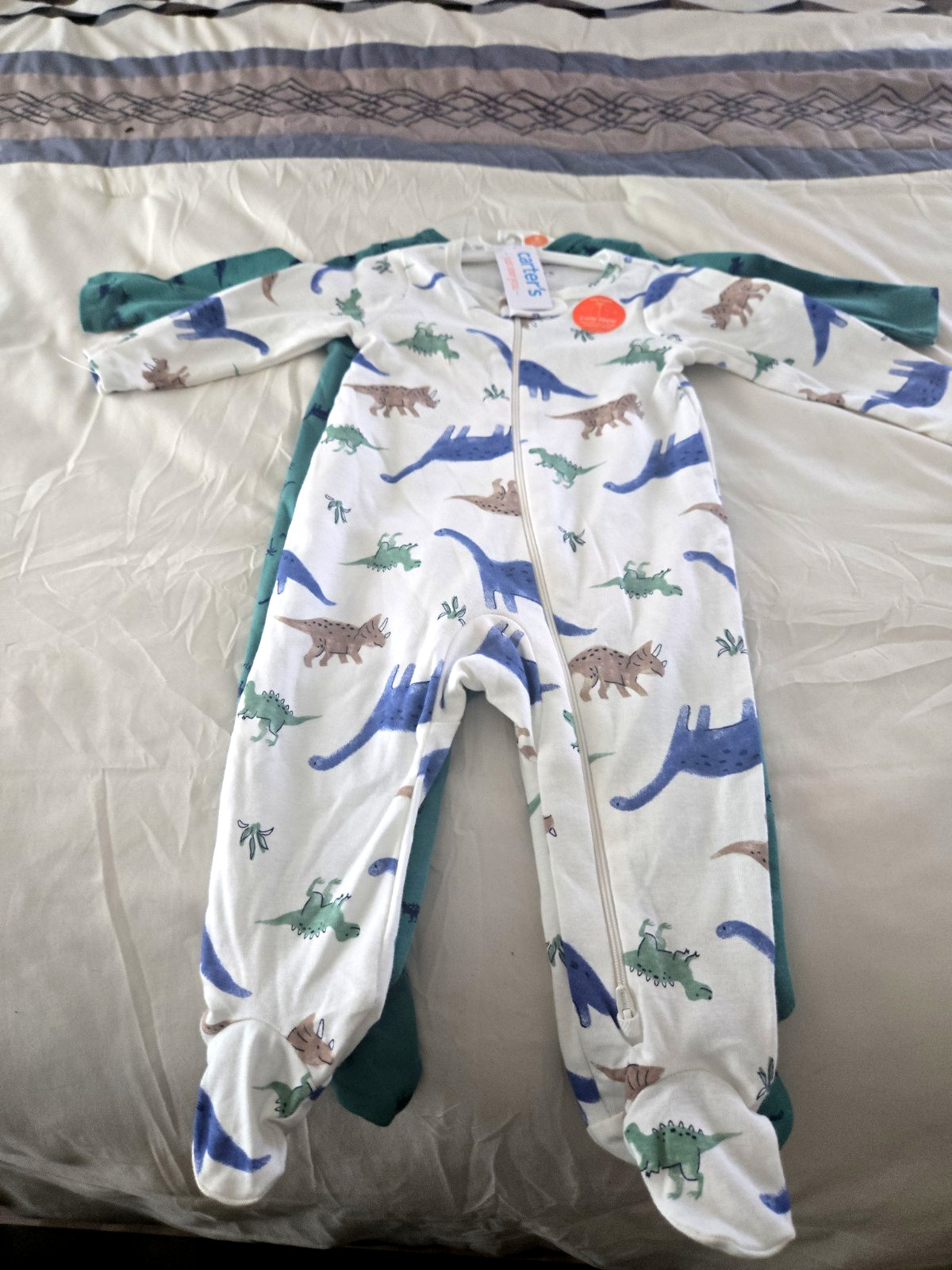 Carter’s baby boy 9 month 2 piece set. Dinosaur print