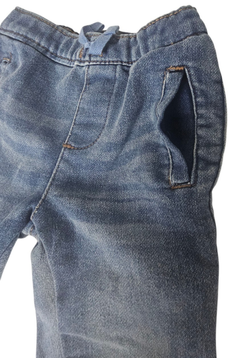 Seven For All Mankind Baby Boy Camo Henley Shirt Denim Blue Jeans Set 12 Months