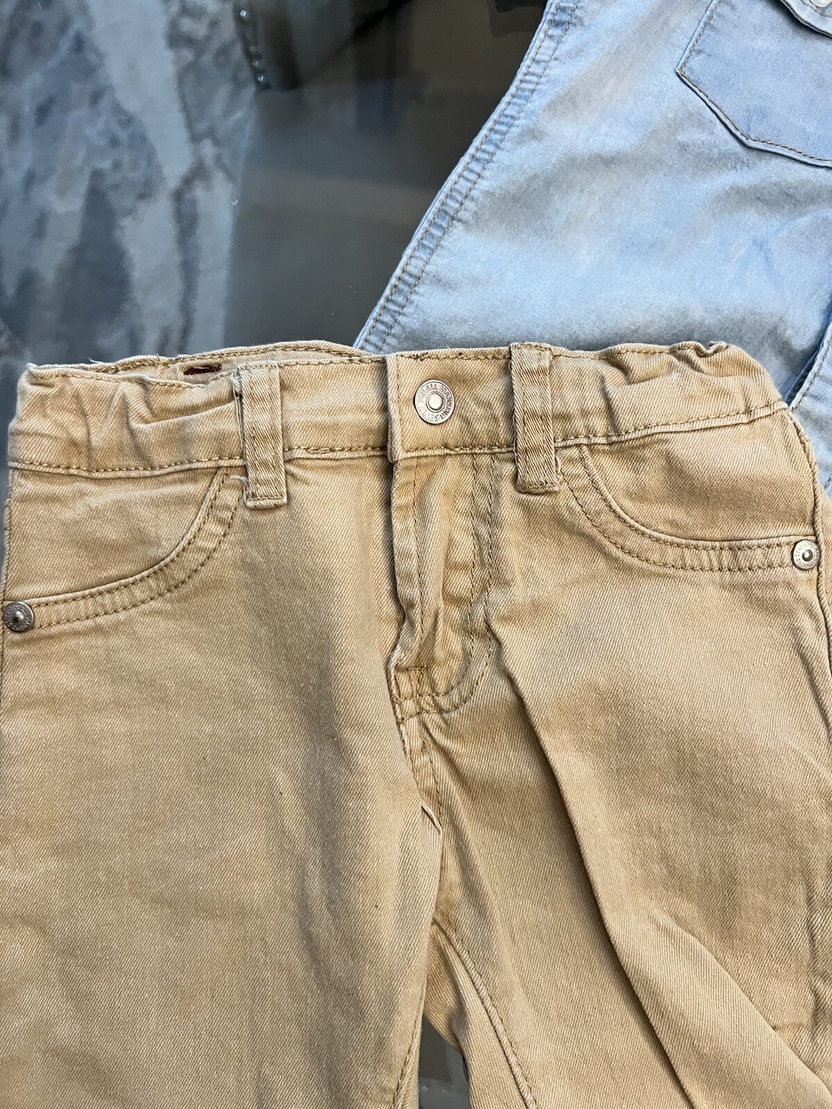 All Mankind 7 Jeans 2 Pieces Kids Outfit Pants And Shirt 3T