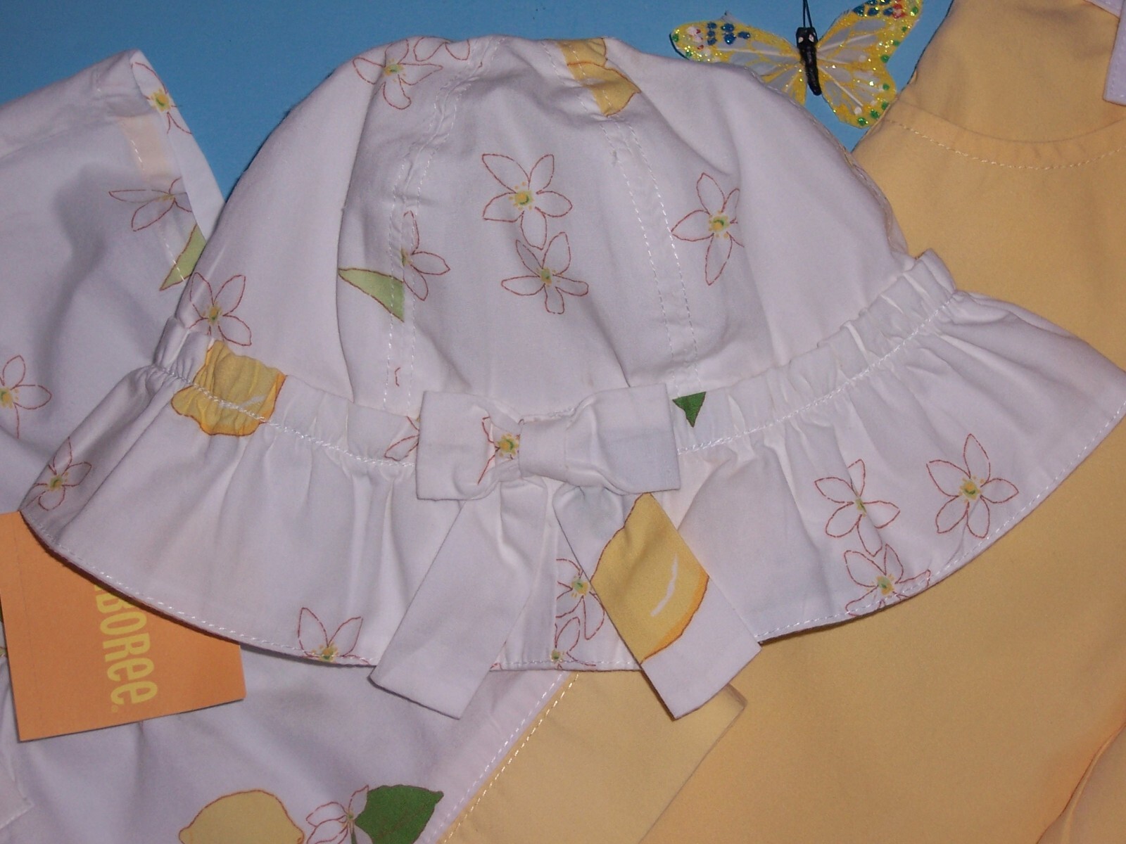 Gymboree girls “LEMON TREE” 3 PC SET…6-12mth…2006 TAG