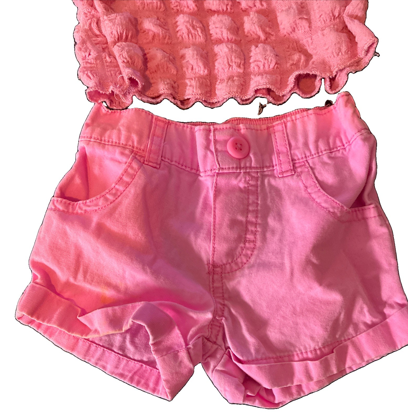 Toddler Girl Clothes Lot 18M Tops & Bottoms Care Bears/Disney Style/Cat Jack 6pc