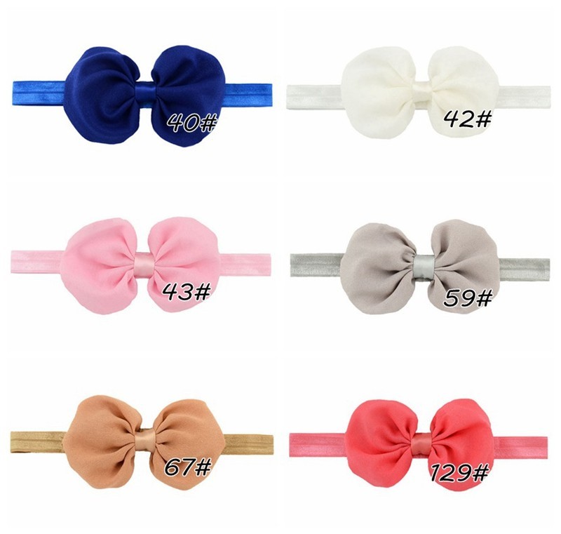 12 Pcs 5″ Girls Grosgrain Ribbon Boutique Bows Headbands For Baby Girls