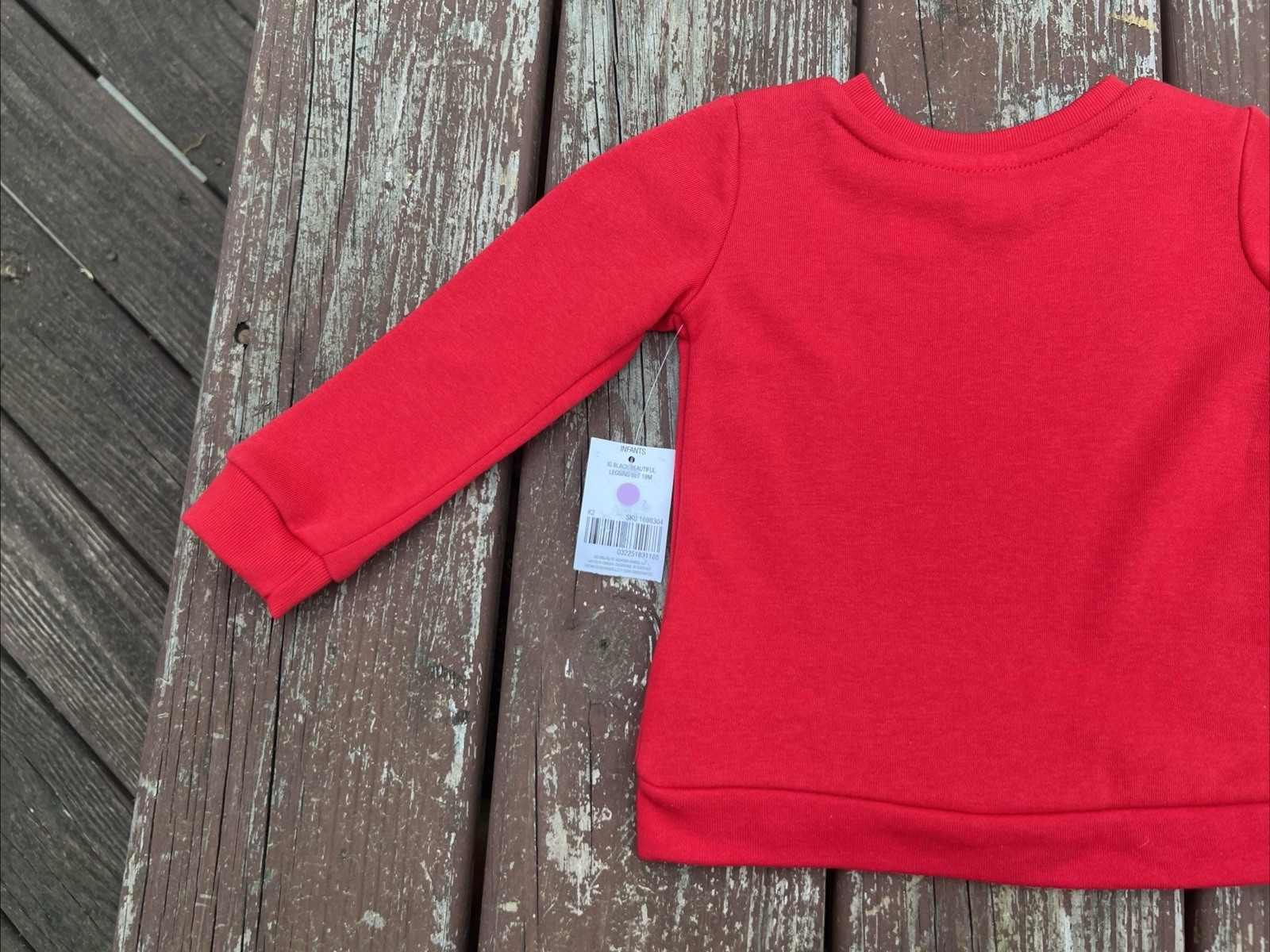 INDENT Toddler Girls Black is Beautiful Red L/S Casual Kidcore Sweatshirt|Sz:18M