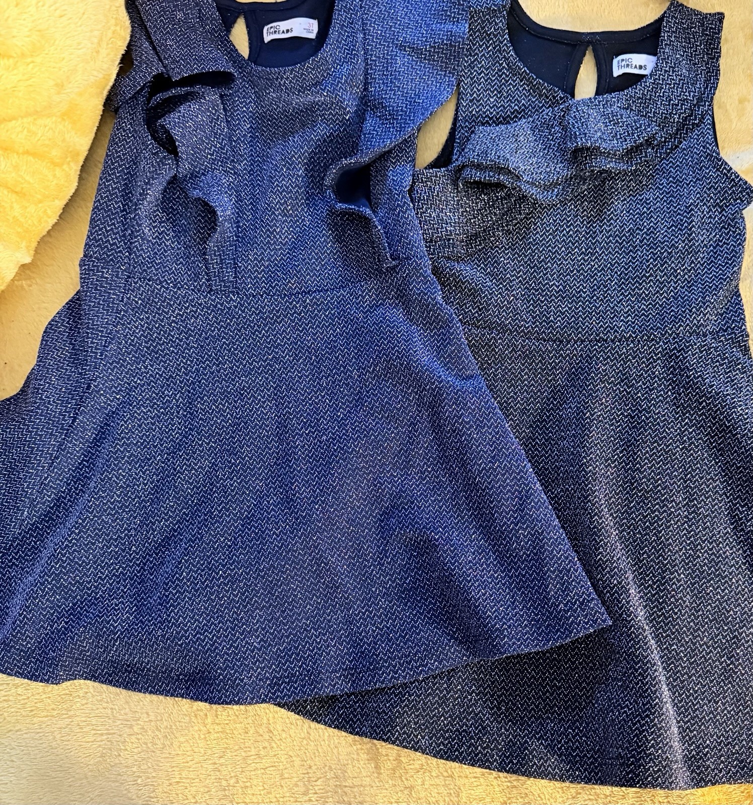 18pc Lot Girls sizes 24m – 2t – 3t & 4t Dresses Pants ~ Bathing Suit PJs & Tops