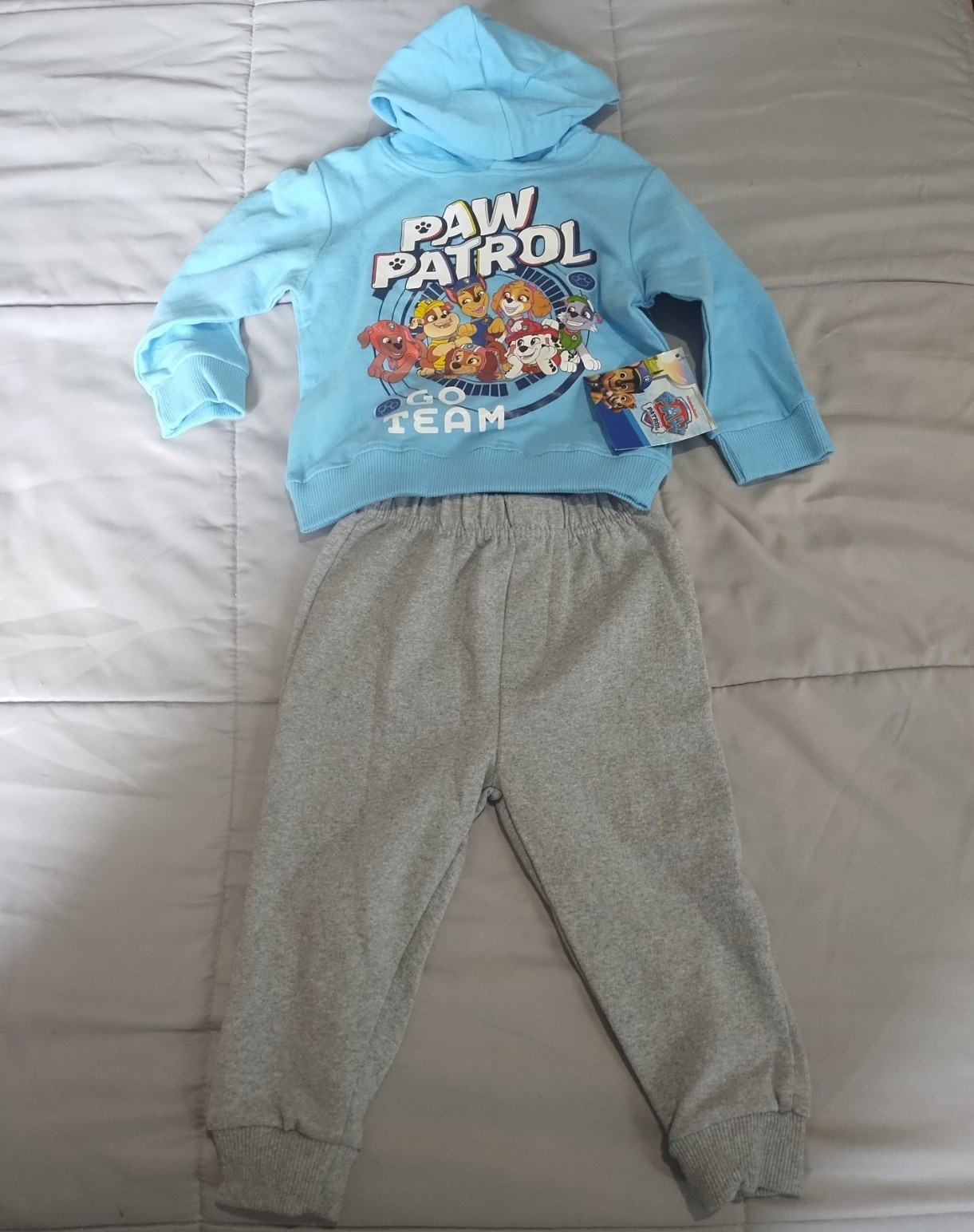 Nickelodeon PAW Patrol Boys 18M 2pc Fleece Hoodie & Jogger Pants Set