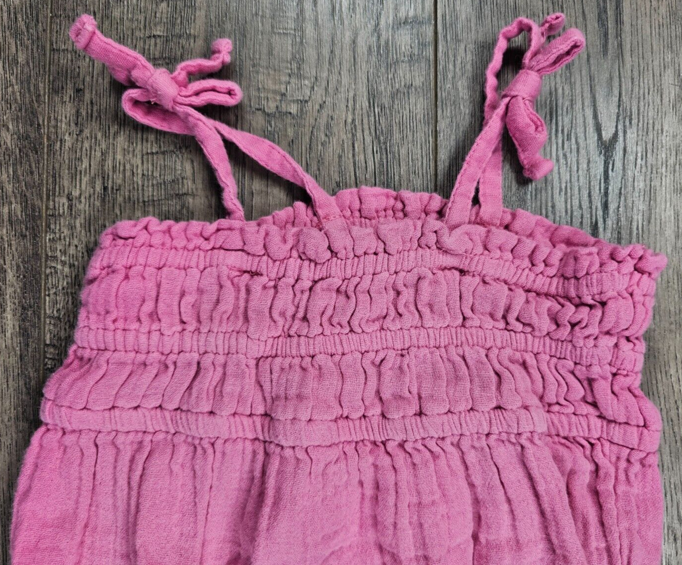 Baby Girl Clothes Old Navy 3-6 Month Mauve Romper Outfit