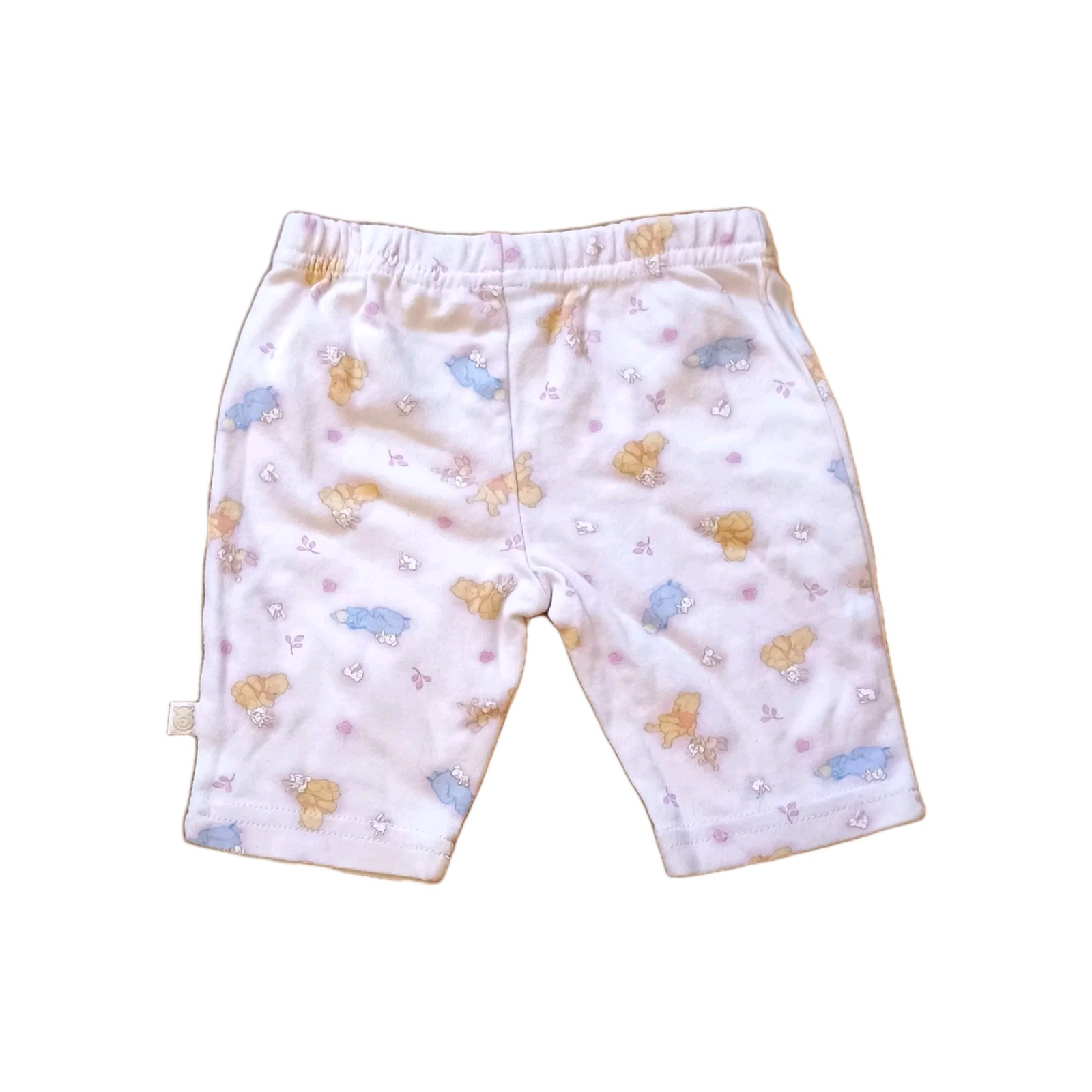 Wonderful World Of Disney Winnie The Pooh 100% Cotton Stretchy Pants Preemie