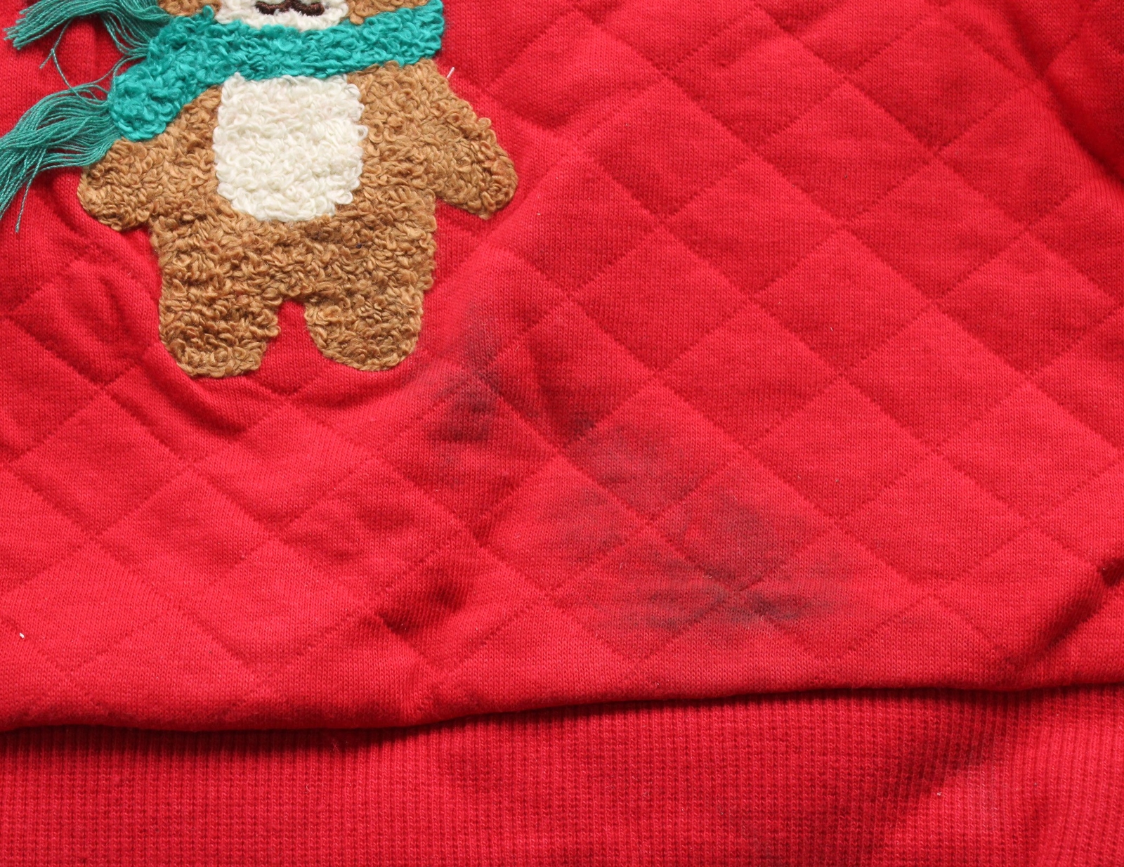 Little Me Baby’s My First Christmas Bear 2 Piece Set & Beanie NC3 Red Size 12M