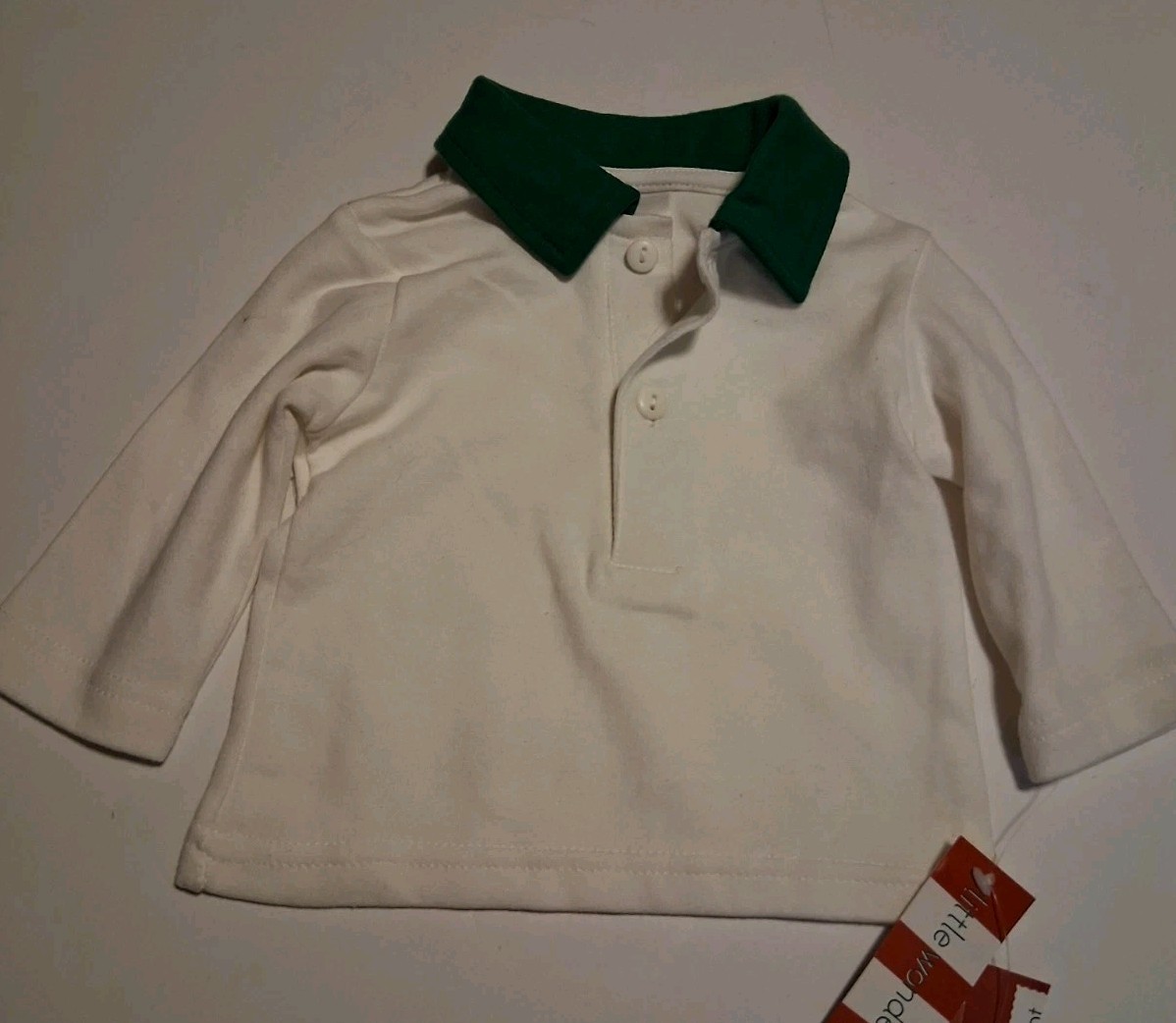 Little Wonders Overall Christmas Outfit NWT Plaid w/Drummer Bear Infant 0-3 M