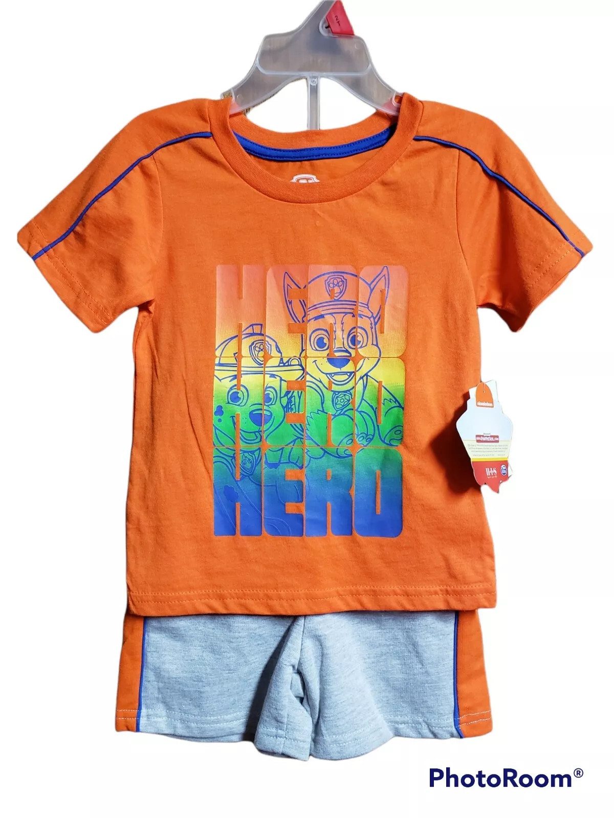 H.I.S. Boys Nickelodeon Paw Patrol Hero Short Set – New – 12 Months