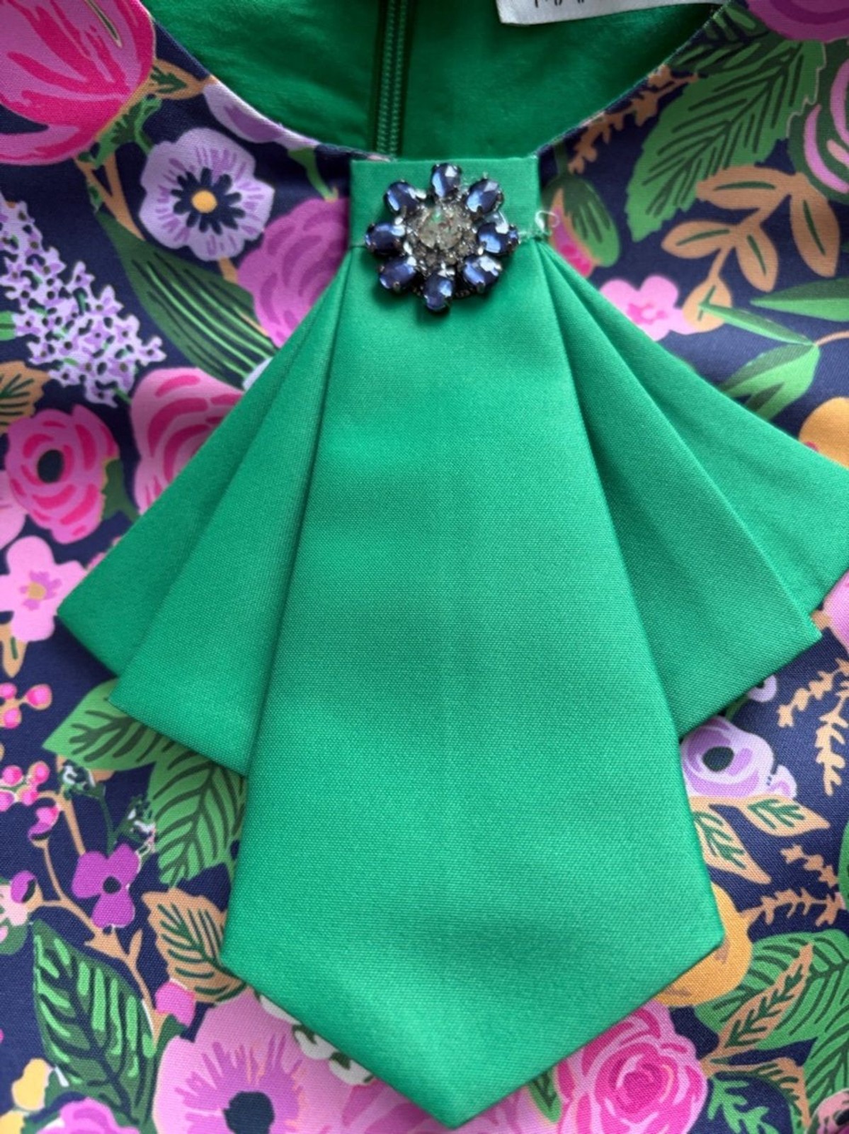 Mama luma girls boutique Green Floral Peplum Top with Matching Wide-Leg Pants
