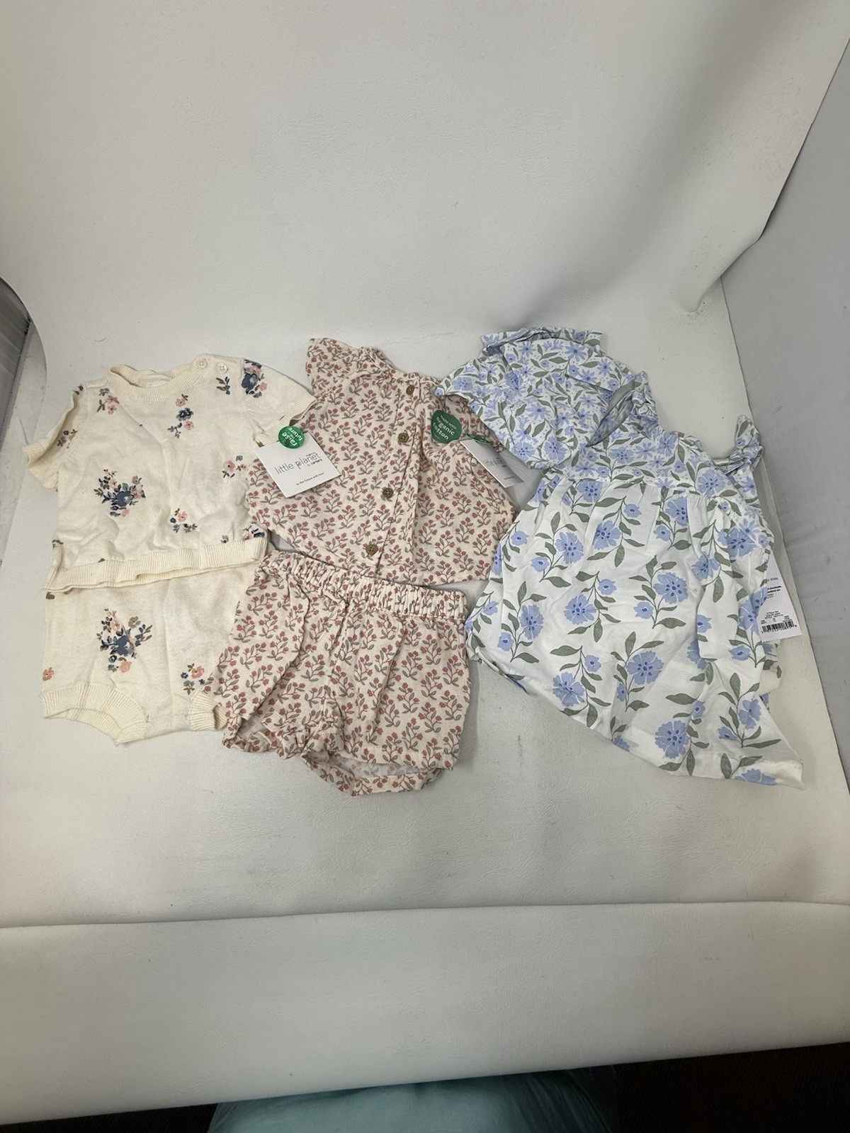 Little Planet Organic by Carter’s 3M Outfits (2) & Carters one-piece w/hat 3 mos