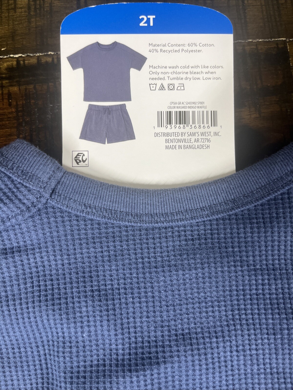 Member’s Mark Boy’s 2 Piece Easy Pull On Short Sleeve and Short Playwear Set
