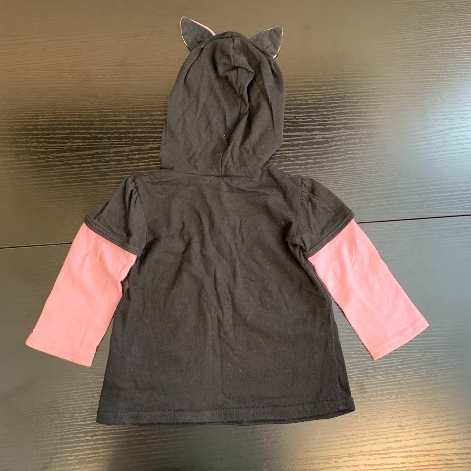 Disney The Aristocats Marie Pink/Black Outfit Set Baby Girl 18 Months