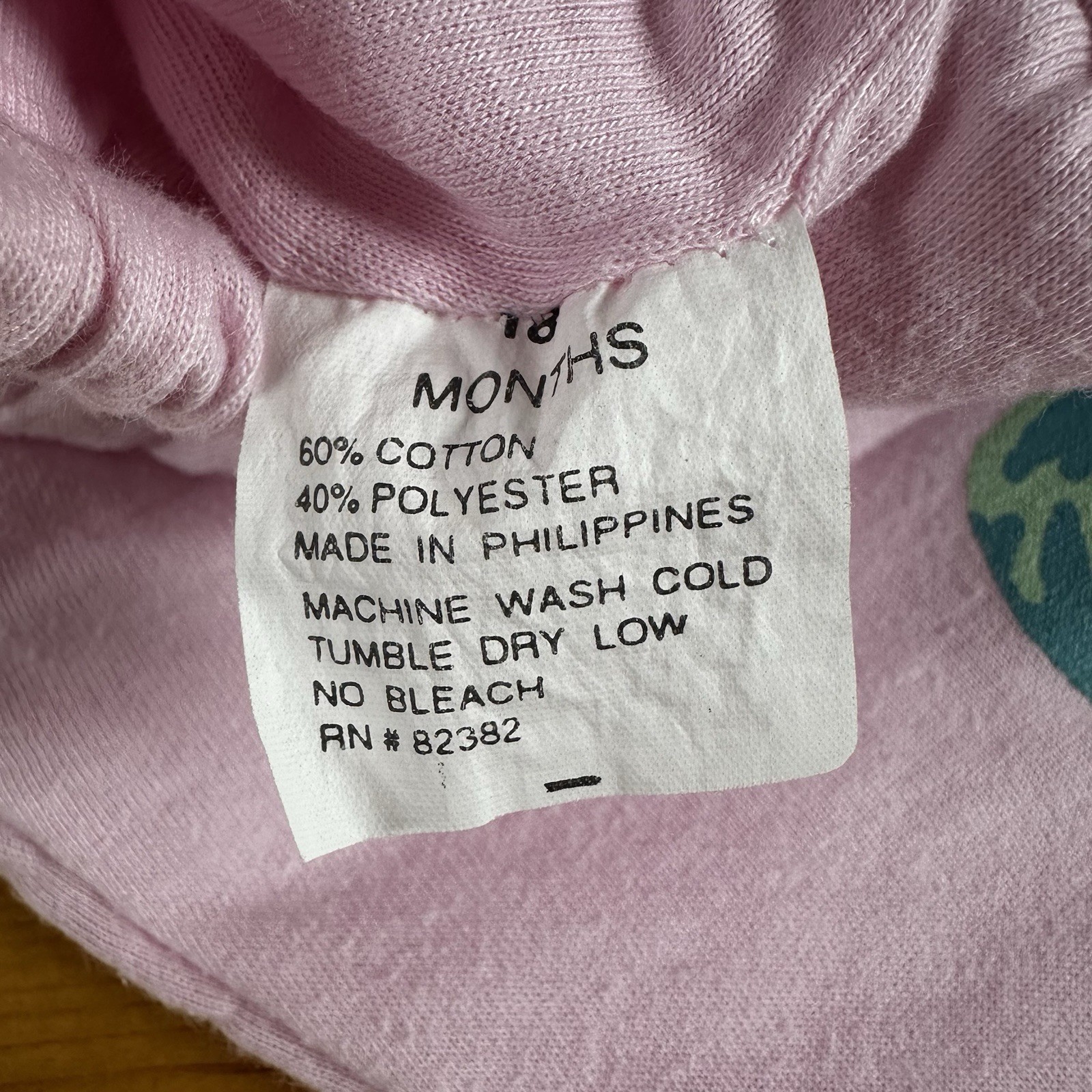 Vintage Baby Beluga Soft 2-PC Floral Jacket & Pants Pink Pastels Girl’s 18 mos