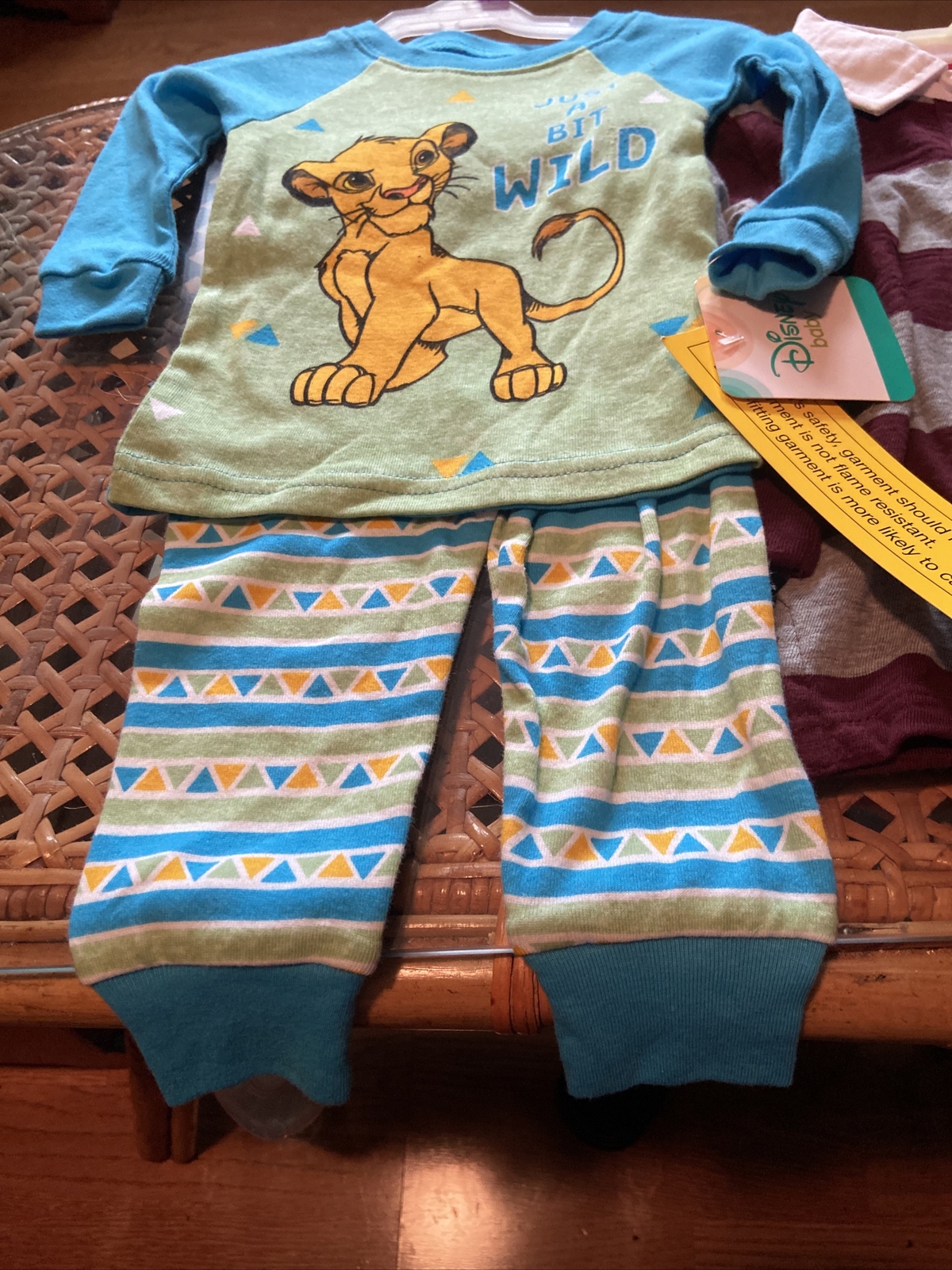 Lion King Baby Boys 12 Months Simba Sleep set 2pc NEW Disney Outfit + Shirt P10